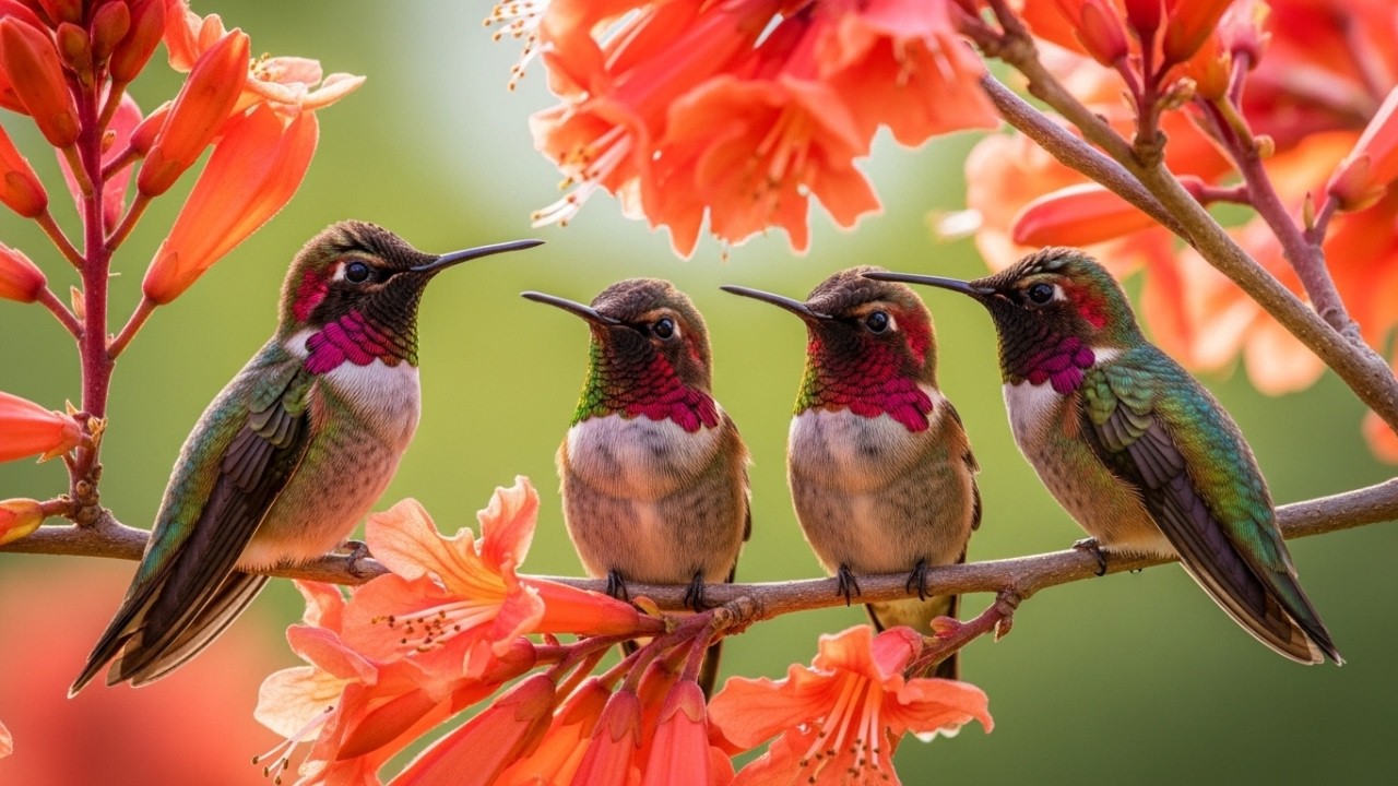MOST BEAUTIFUL BIRDS | MUSIC THERAPY FOR HEALING & RELAXATION | SOOTHES THE NERVOUS SYSTEM | CALM 🌿