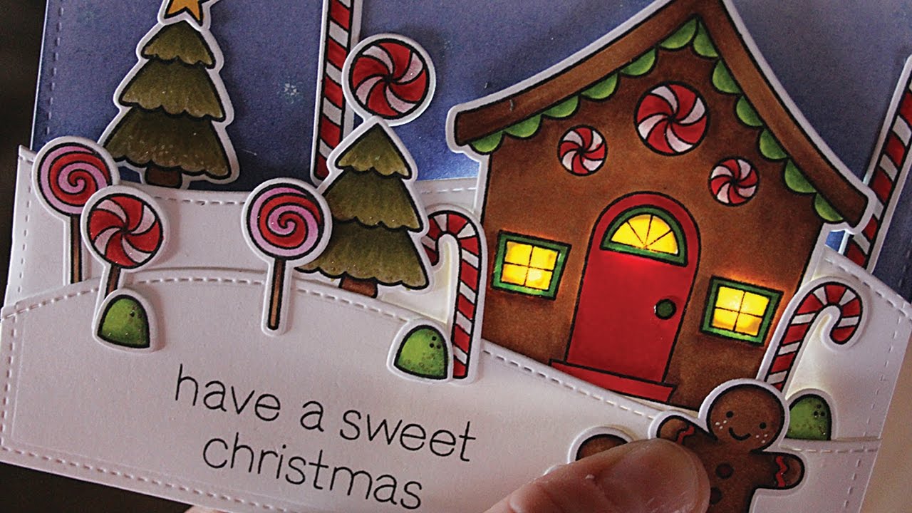 How to make a Christmas card that lights up
