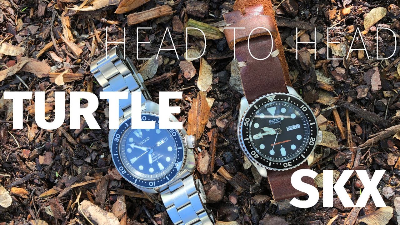 Seiko лицом к лицу: Turtle против SKX