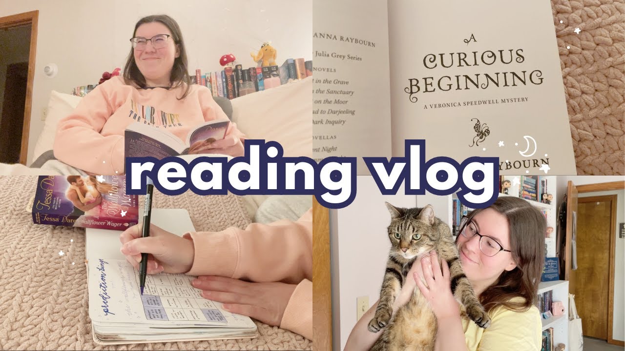 reading a curious beginning, prediction bingo + the end of the magical readathon | reading vlog