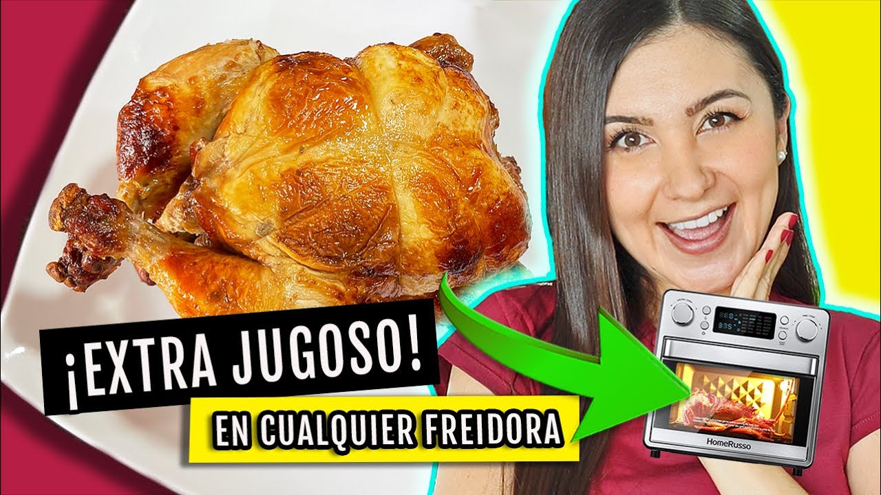 Pollo asado EXTRA JUGOSO en la FREIDORA DE AIRE | Do It! Laura