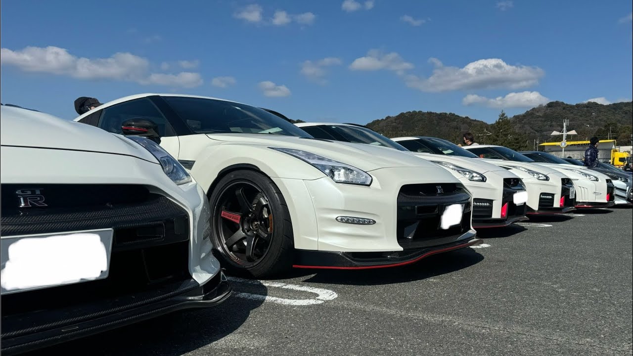 【場内】総勢300台⁉️ GT-R R35 meeting 2024.03.10