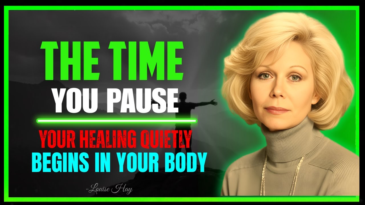 Louise Hay – The Moment You Pause, the Healing Begins