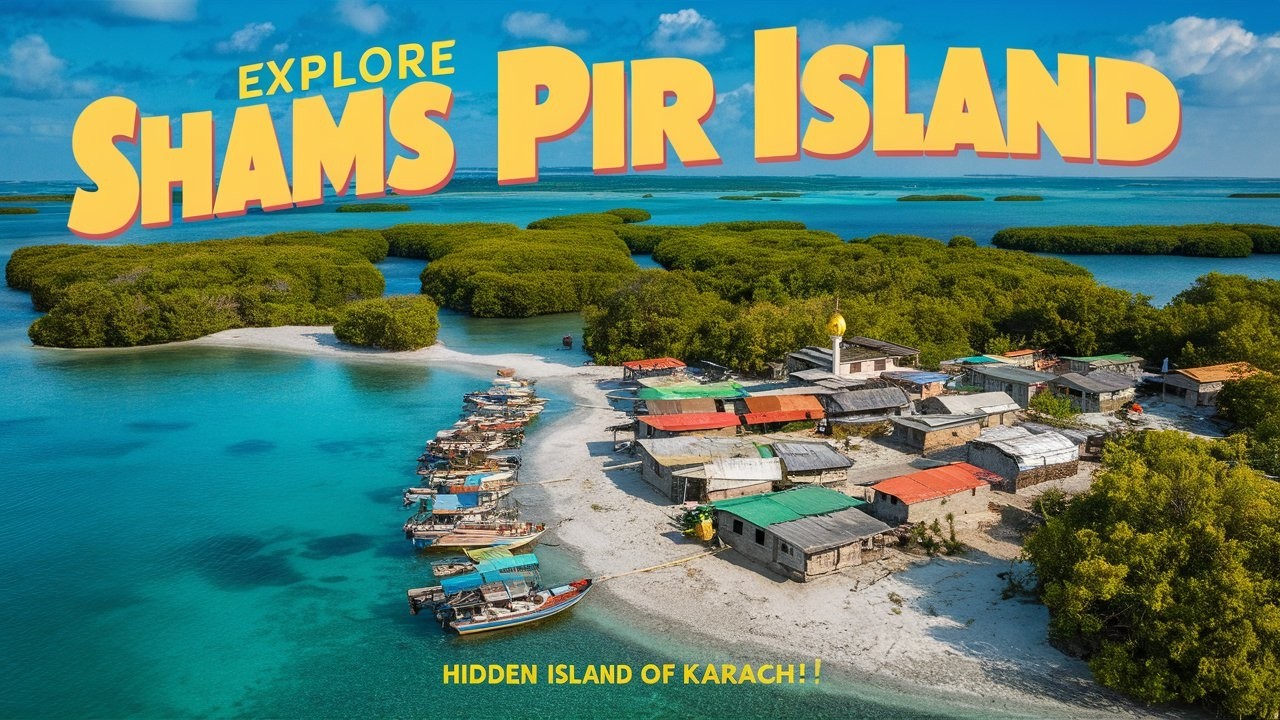 Explore Hidden Island of Karachi: The Shams Pir Island