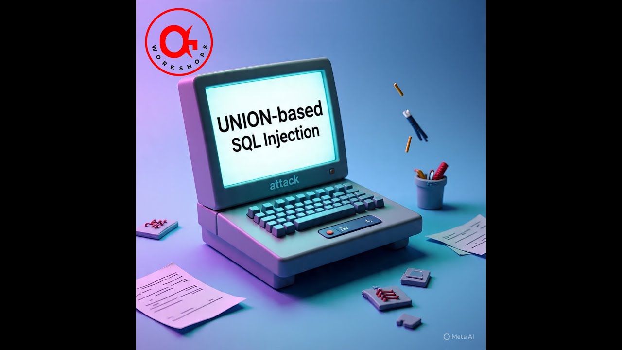 📢 Free online Workshop (Lab session) | 📖 UNION-based SQL Injection attack