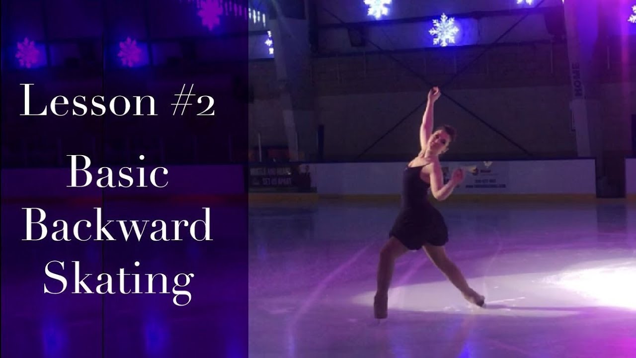 How to Ice Skate Backwards, Basic Backward Skating Lesson