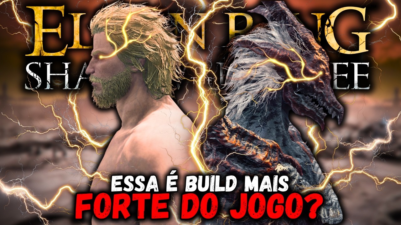 ELDEN RING COM BUILD DE RAIO! A BUILD COM MAIOR DANO DO JOGO!