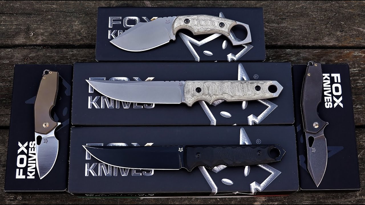 FOX KNIVES - RYU, YARU, SURU & MONKEY THUMPER