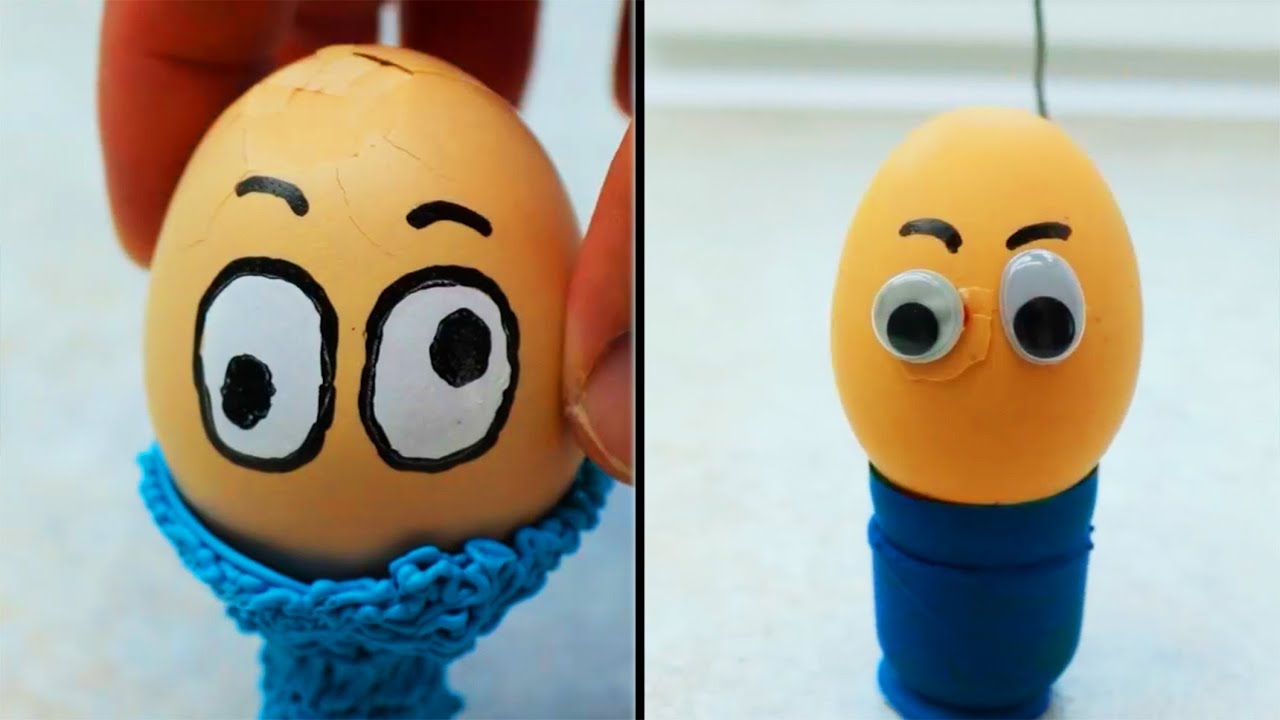 DIY Sprunki OC Mr. Egg Phase 4 made from eggs 