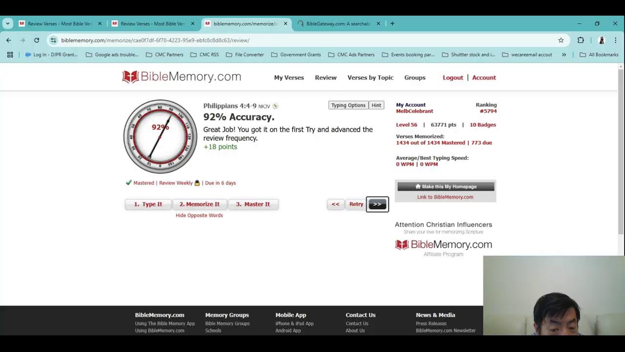 Live Stream Bible Commentary: Integrating Contemplative & Discursive Prayer  #2024-109