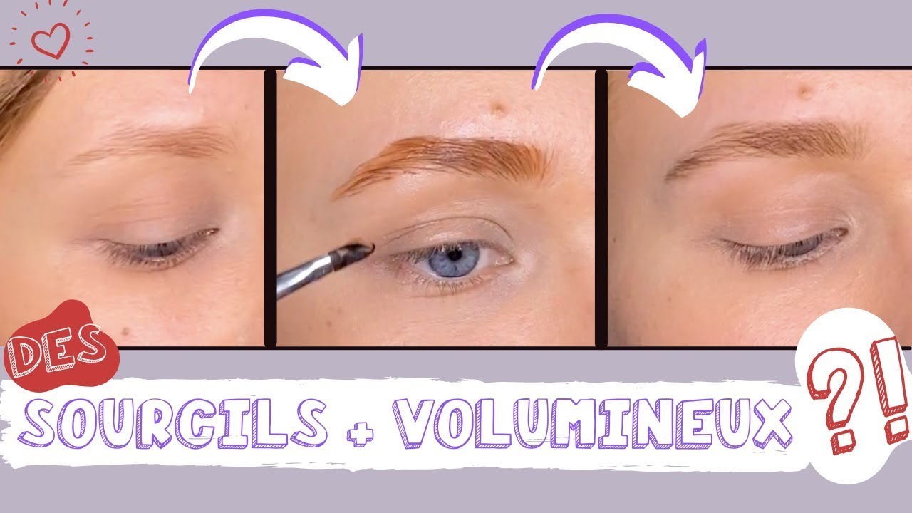 Coloration des sourcils // Naturel et facile ! ✨