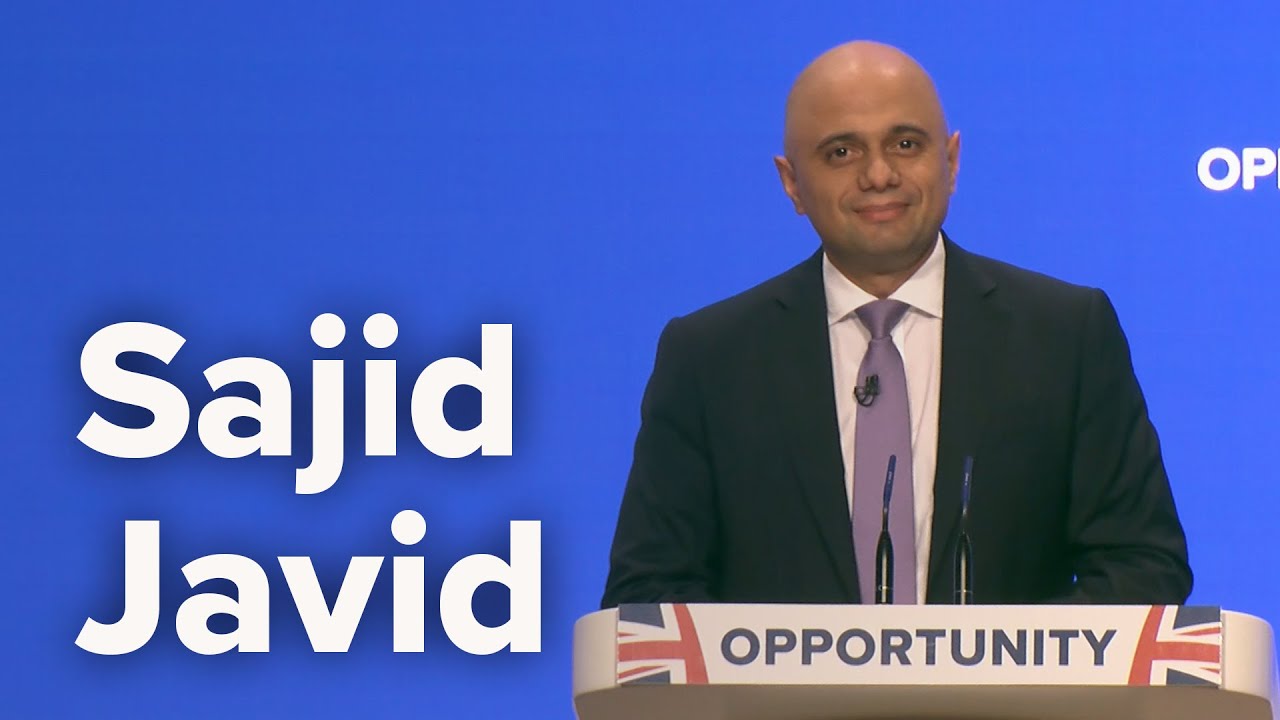Sajid Javid, Home Secretary - Speech to Conservative Party Conference 2018