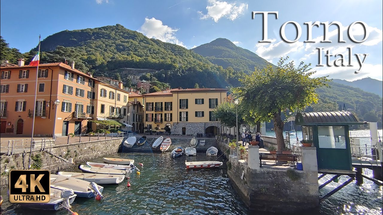Torno, Lake Como - Italy Walking Tour