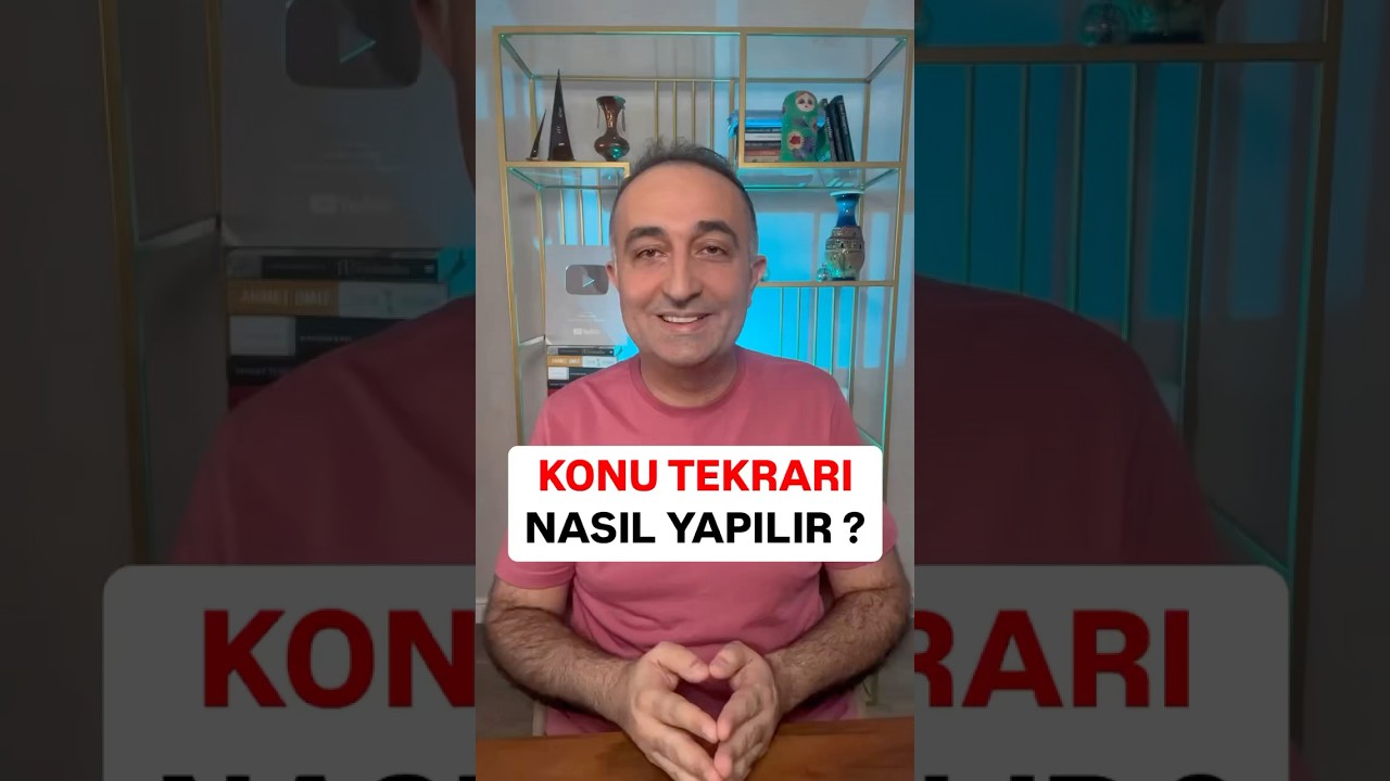 Konu Tekrarı Nasıl Yapılır? #lgs #sınav #konutekrarı