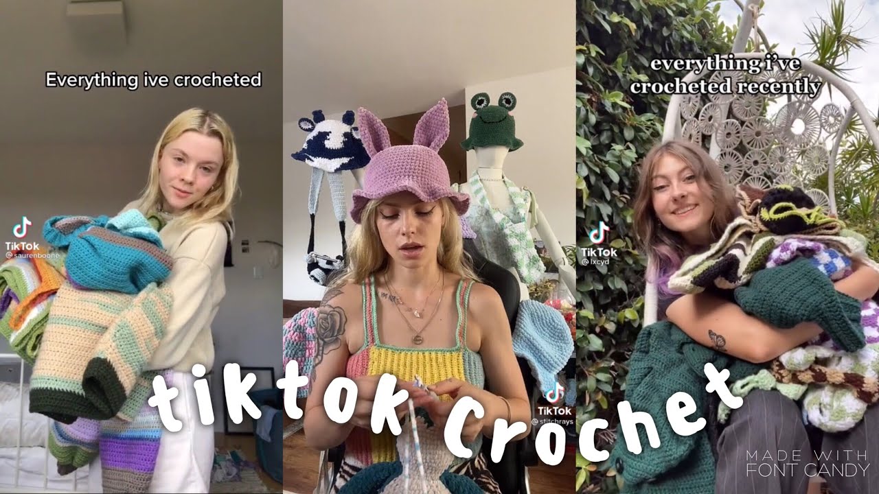 things i've crocheted / tiktok compilation🧶