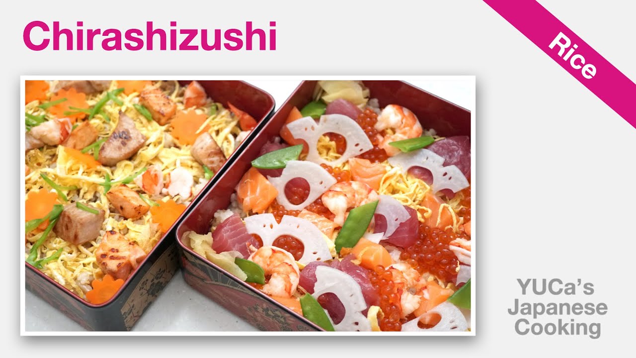How To Make Chirashi Sushi (Chirashi-Zushi) | Hinamatsuri Doll Festival in Japan | Home-Party Recipe
