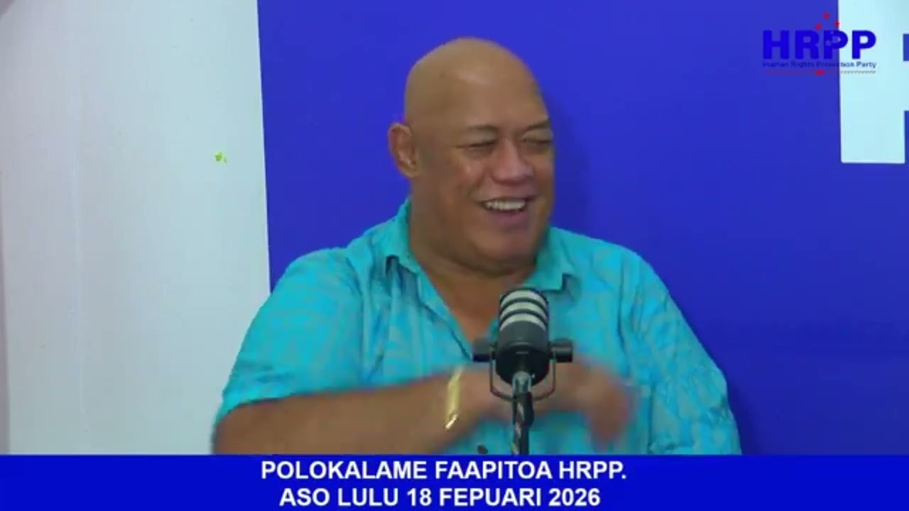 Polokalame Faapitoa HRPP 18 02 2026