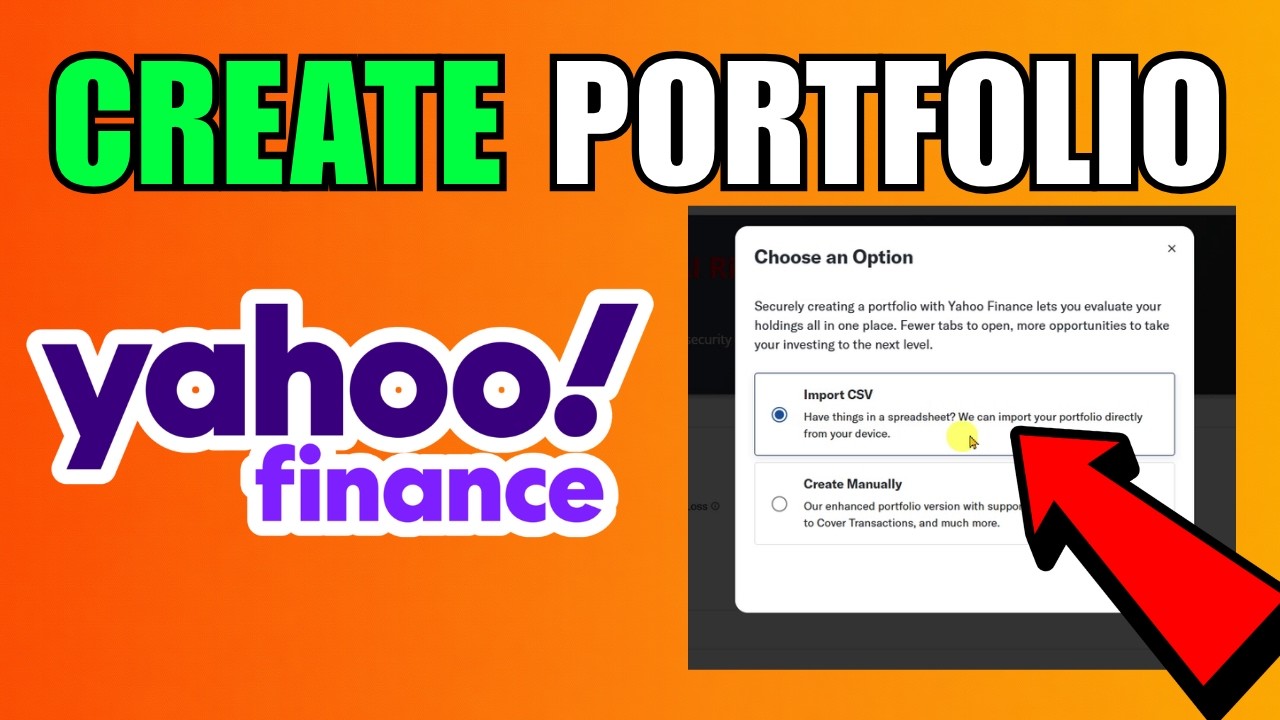 How To Create A Portfolio In Yahoo Finance (2026) (Complete Guide)