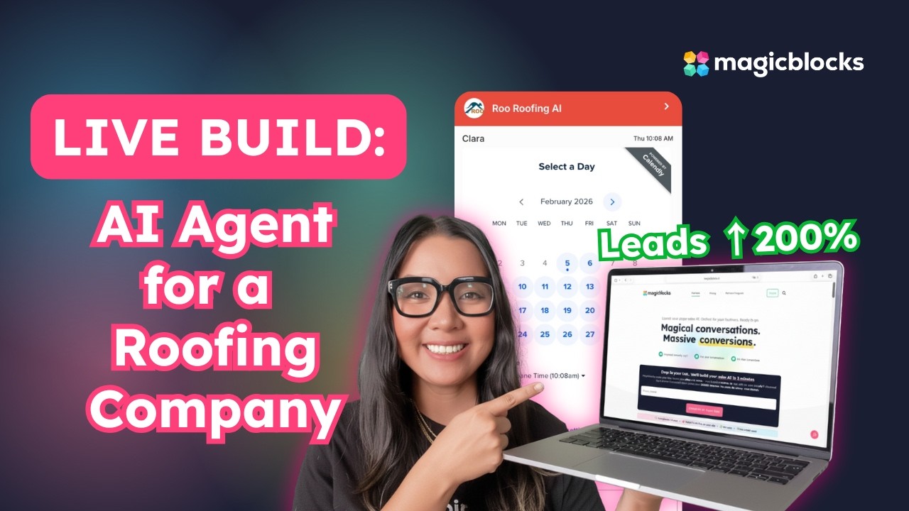 Roofing Companies Will Soon Have 24/7 AI Sales Agents Booking Appointments