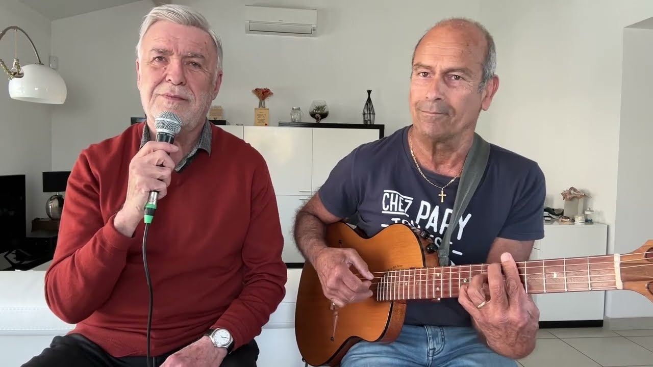 LES JOURS MEILLEURS de Maxime Le Forestier - reprise /cover par Georges et Daniel 