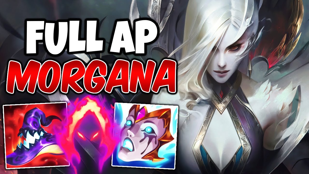 FULL AP DARK HARVEST BURN MORGANA MID | League of Legends