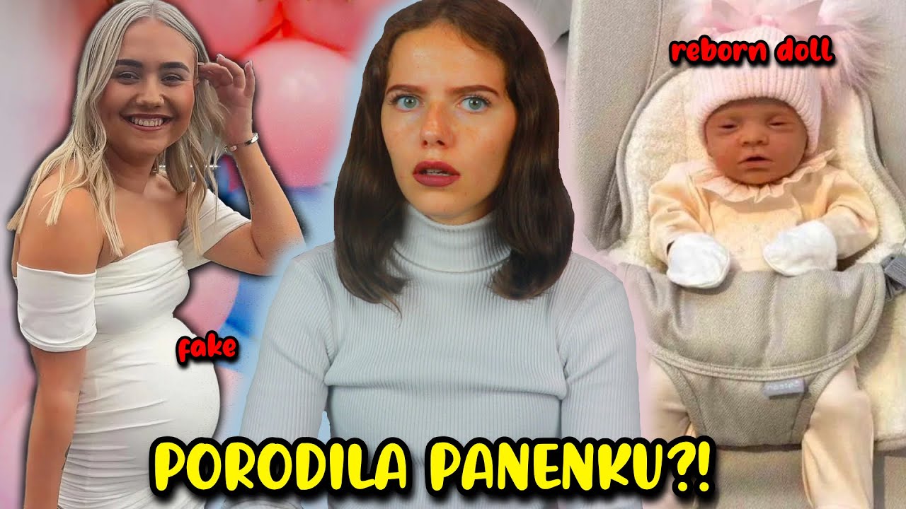9 měsíců falšovala těhotenství, PANENKU VYDÁVALA ZA DÍTĚ | Tiktok kauza Kira Cousins | Just Justýna