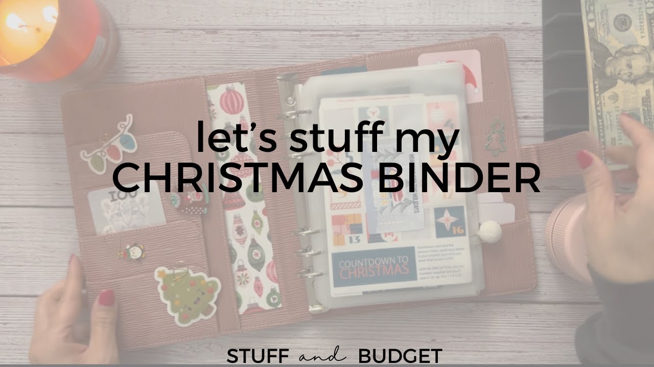 CHRISTMAS BINDER Stuffing 🎄