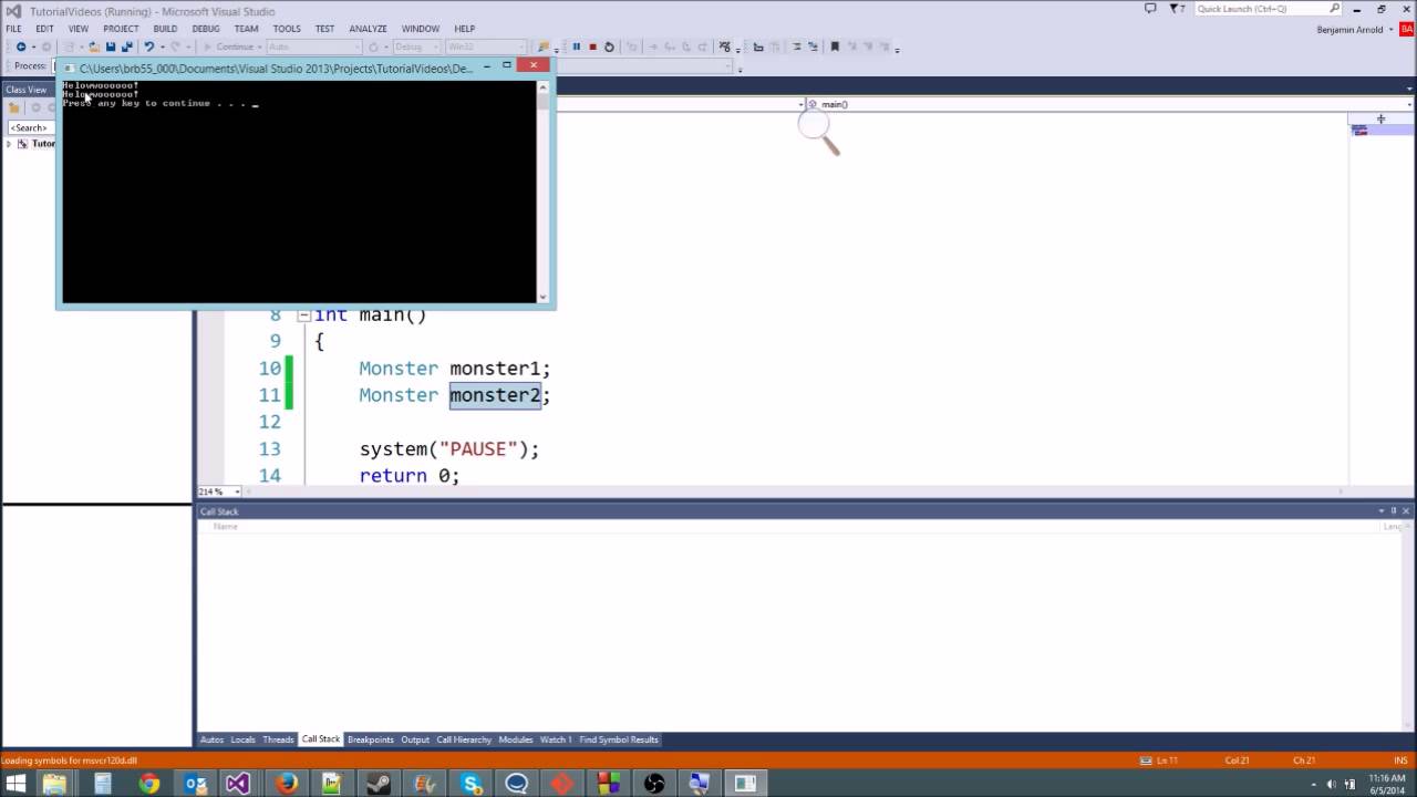 C++/Game Tutorial 16: Separate Files And Constructors!