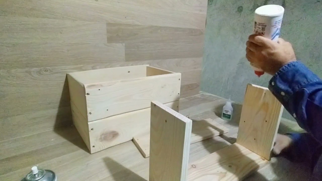 Paletten BEDAVA Ahşap SANDIK nasıl yapılır ! Wooden How to make a crate from pallet