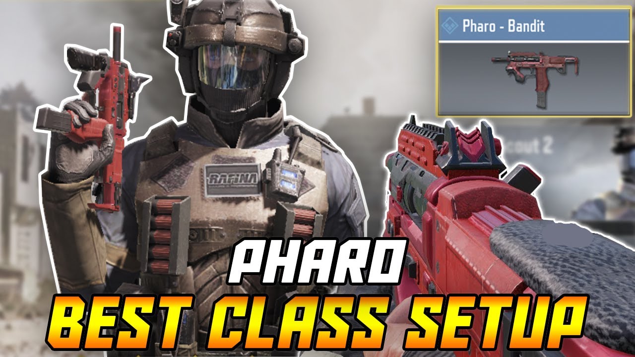 The FASTEST KILLING GUN!! Pharo Best Class Setup + Gameplay | Call Of Duty Mobile