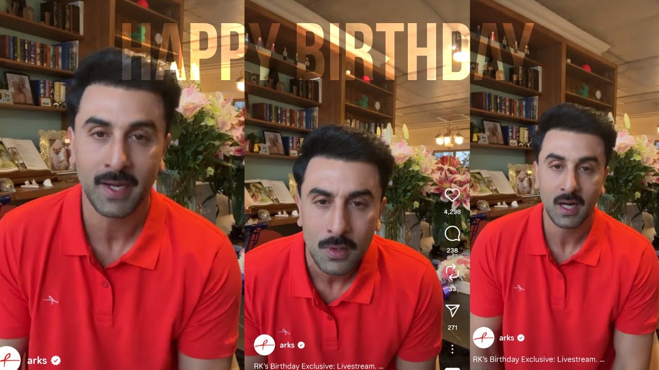 Ranbir Kapoor Birthday Live Stream ❤️