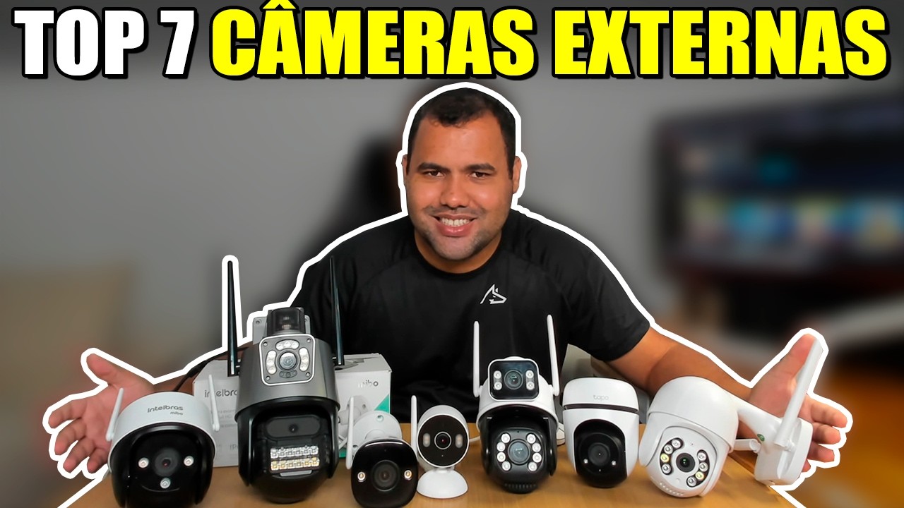 As 7 Melhores Câmeras de Segurança Externas para Comprar em 2026 (Guia Completo)