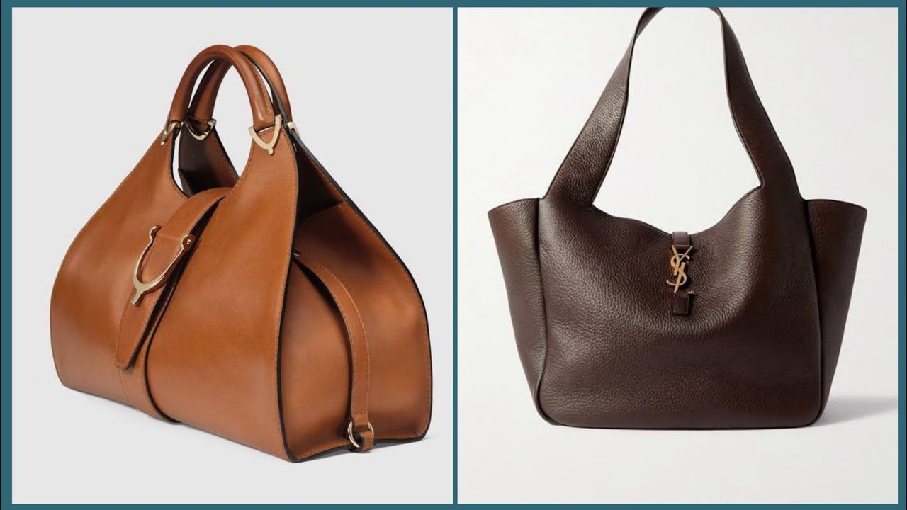 Latest elegant leather handbag ideas #leatherdesigns