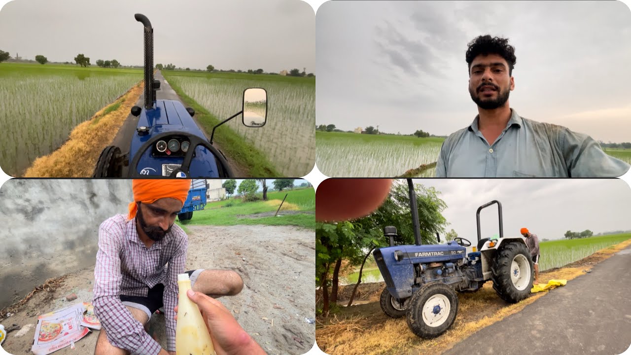 Ajh khaad da km v krta start 🧑‍🌾 #manwaraich