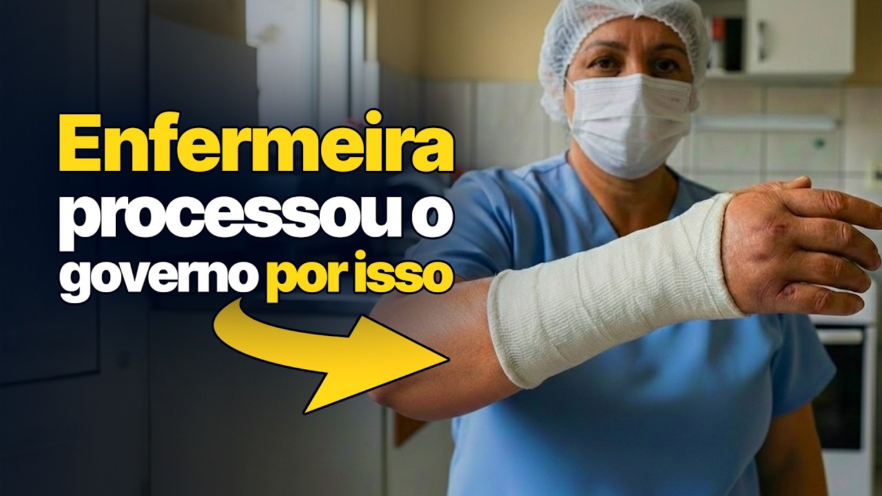 Se machucou em casa e vai receber indenização