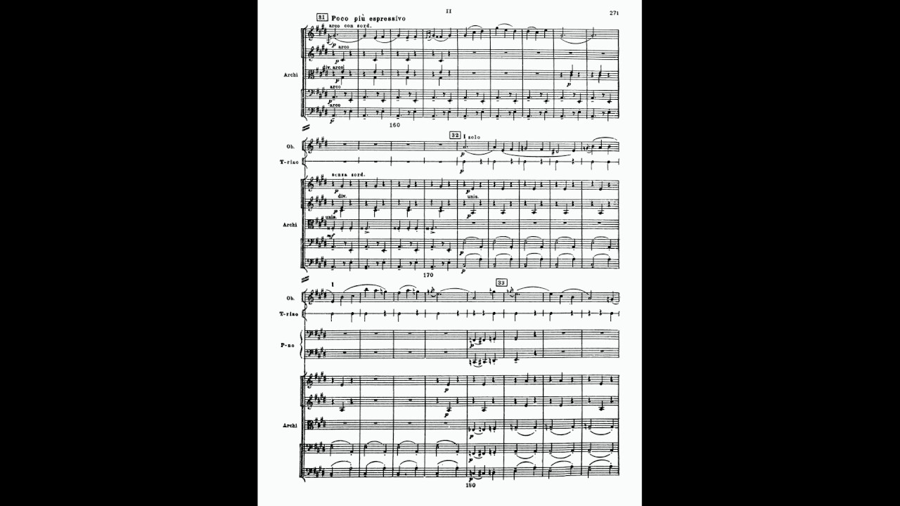 Sergei Prokofiev - Symphony No. 7 (Score) I, II and III Movements