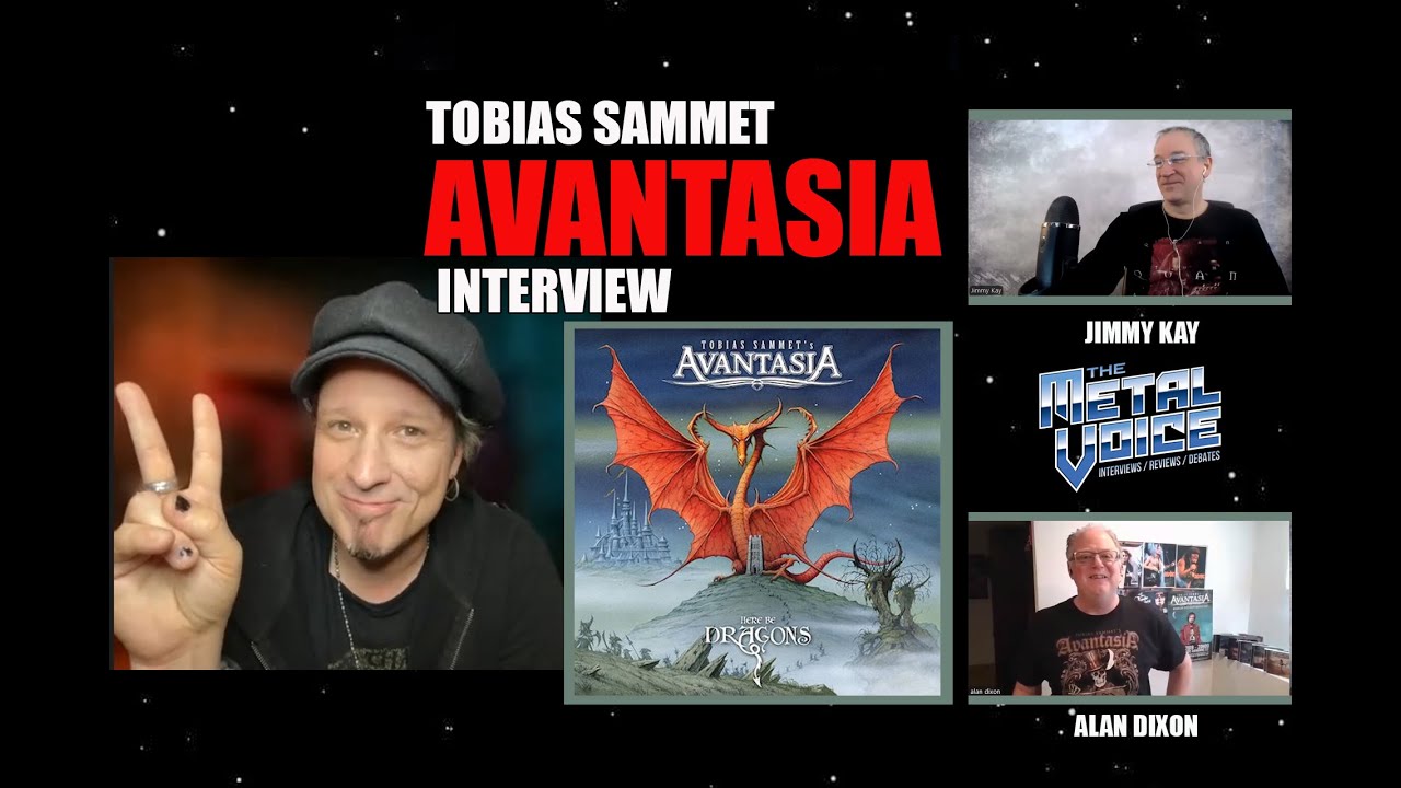 AVANTASIA TOBIAS SAMMET interview-HERE BE DRAGONS, Michael Kiske, Eric Martin, Tour Challenges
