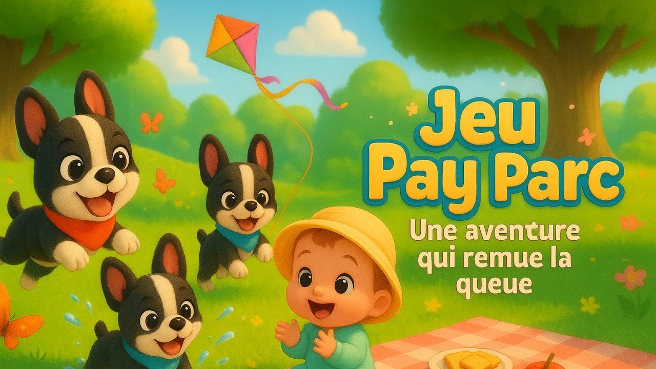 Chanson du Parc : Aventure Musicale avec Chiots et B&eacute;b&eacute; 🎵🐾 by BrightTales