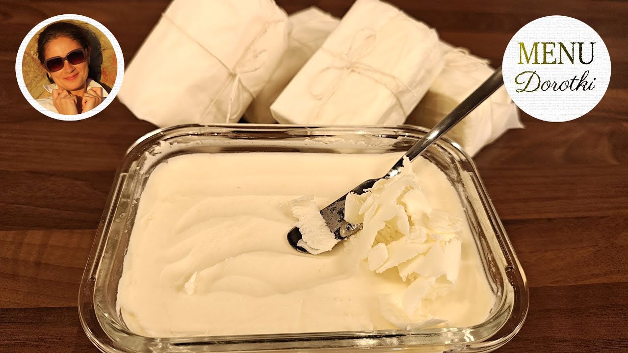 Jak zrobić prawdziwe domowe masło? Czy z każdej śmietany można zrobić masło? Przepis MENU Dorotki.