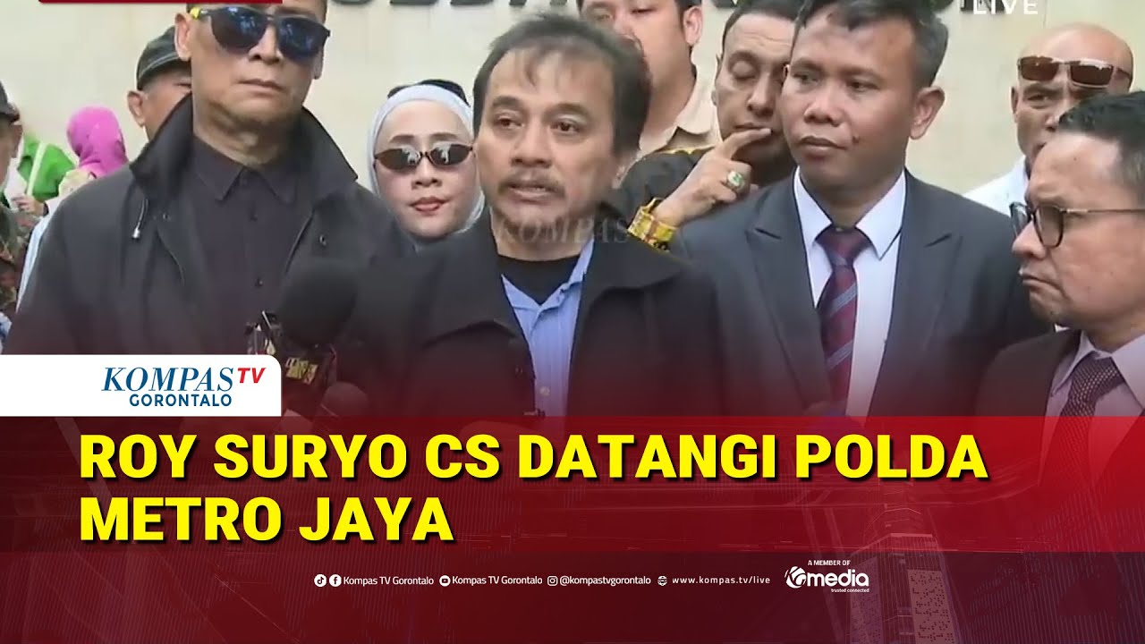 Roy Suryo Datangi Polda Metro Jaya Hadirkan Saksi Ahli terkait Kasus Ijazah Jokowi
