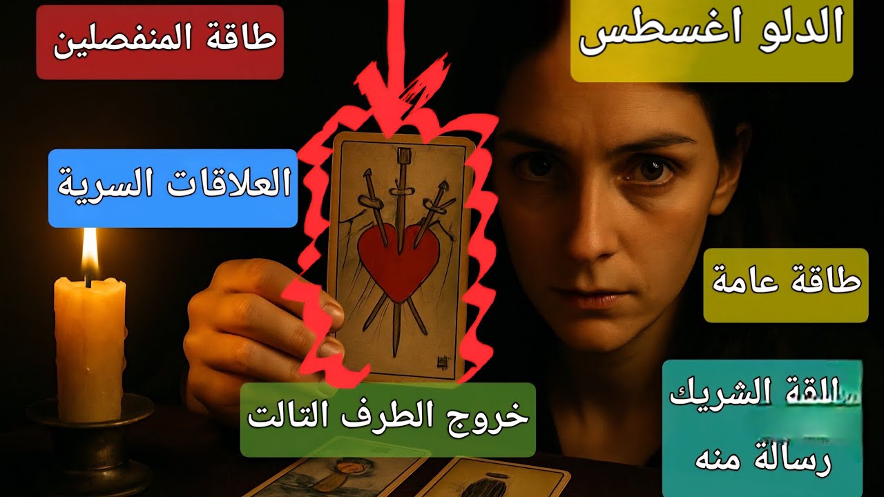 تاروت برج الدلو أغسطس مقارنه بينك وبين الطرف التالت وشىء مفقود فى العلاقة ياترى يختار مين