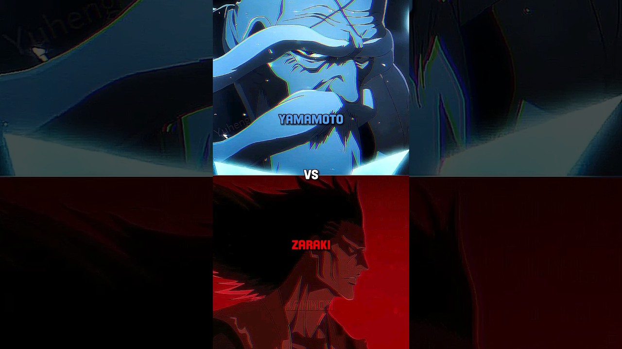 Yamamoto(TYBW) Vs Zaraki(CFYOW) #bleach