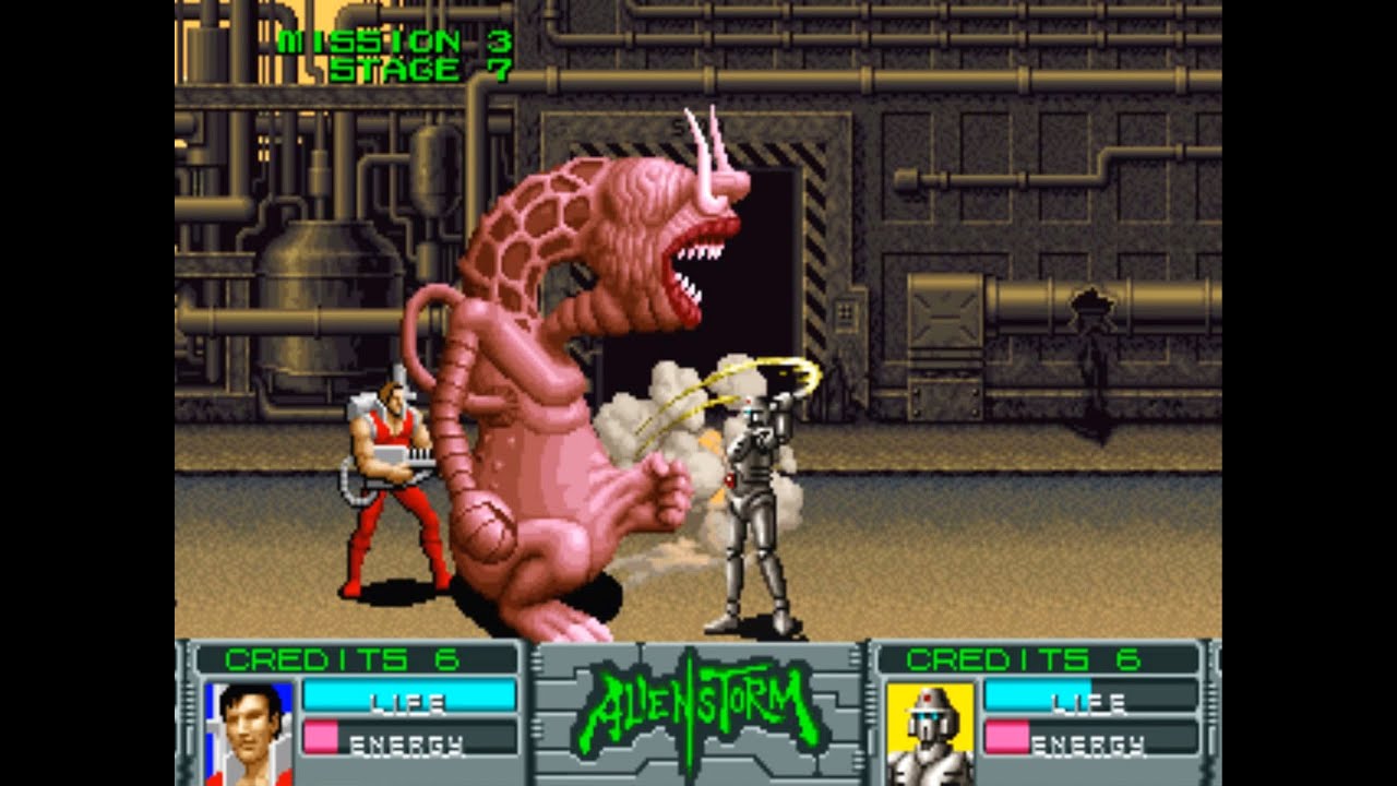 Alien Storm (1990) Arcade Longplay