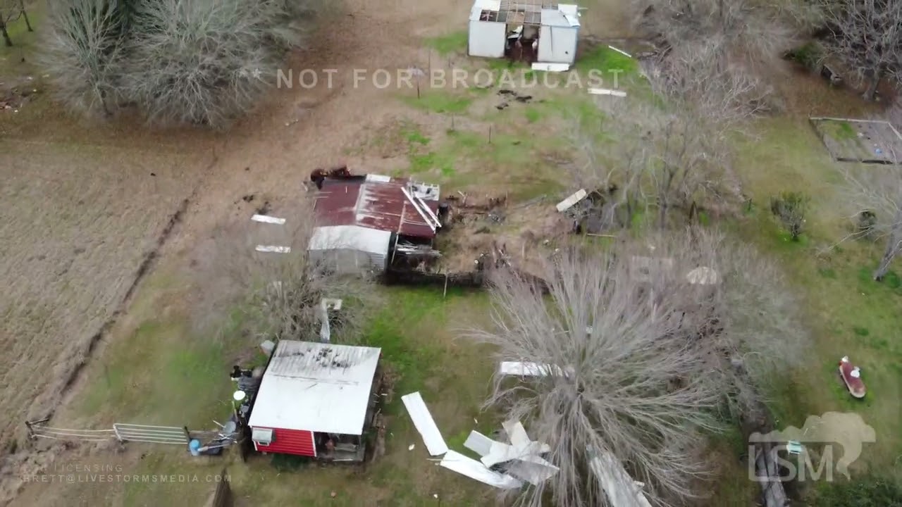 02-15-2026 Duralde, LA - Storm Damage