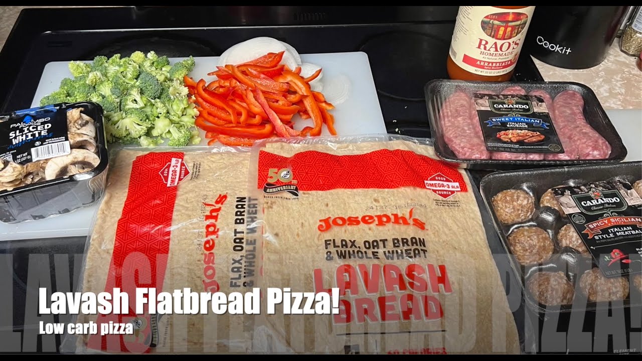 Lavash Flatbread Pizza