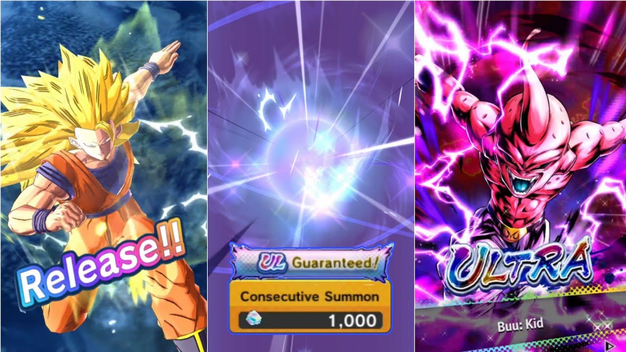 100% Ultra Buu Kid Guaranteed Summon | Ultra Guaranteed | Dragon Ball Legends 