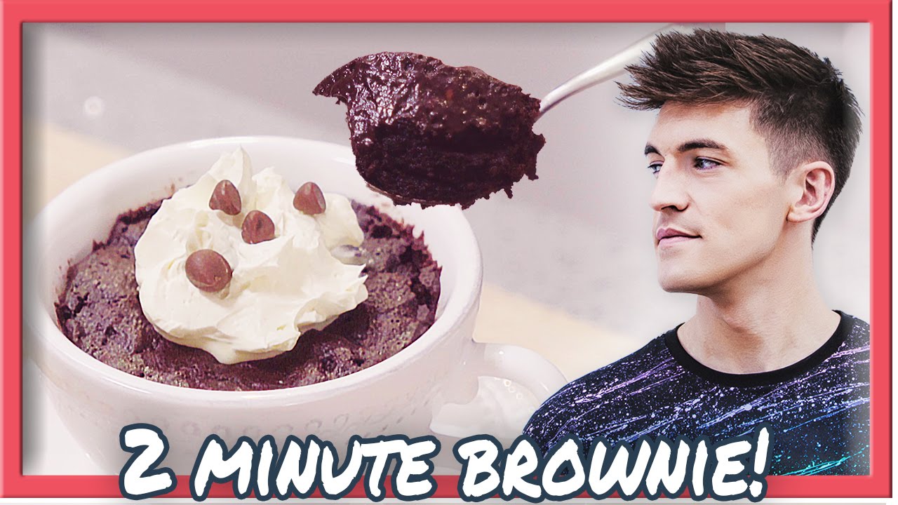 2 MINUTE BROWNIE IN A MUG! (Improved!)