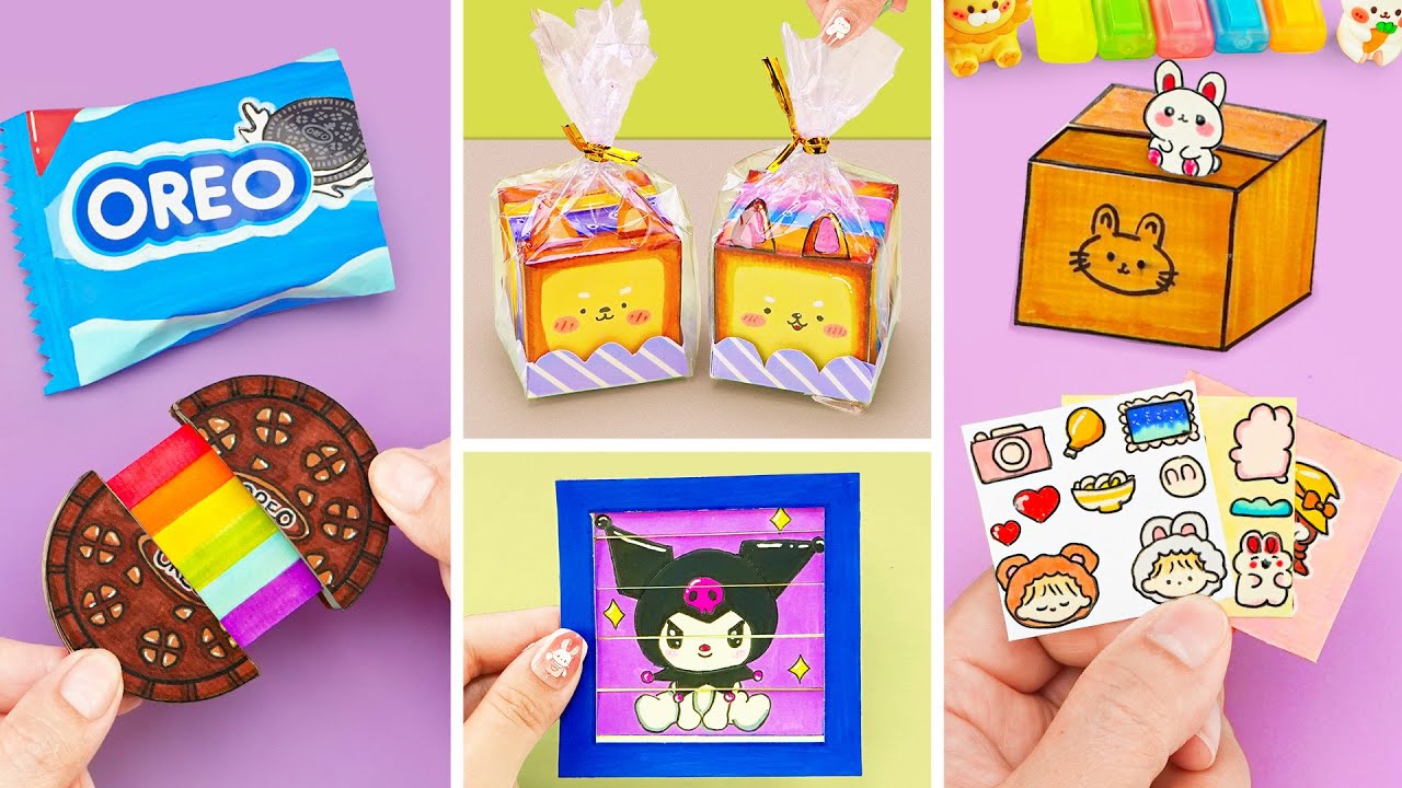 Paper craft / Easy to make/ how to make/ miniature craft/ school project / Tonni art and craft