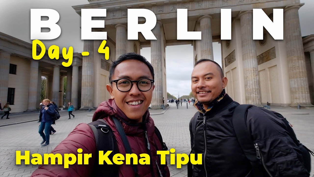Ep.4: Kembara Eropa - Hari Pertama Di Jerman Hampir Kena Tipu Di Bradenburg Gate Berlin