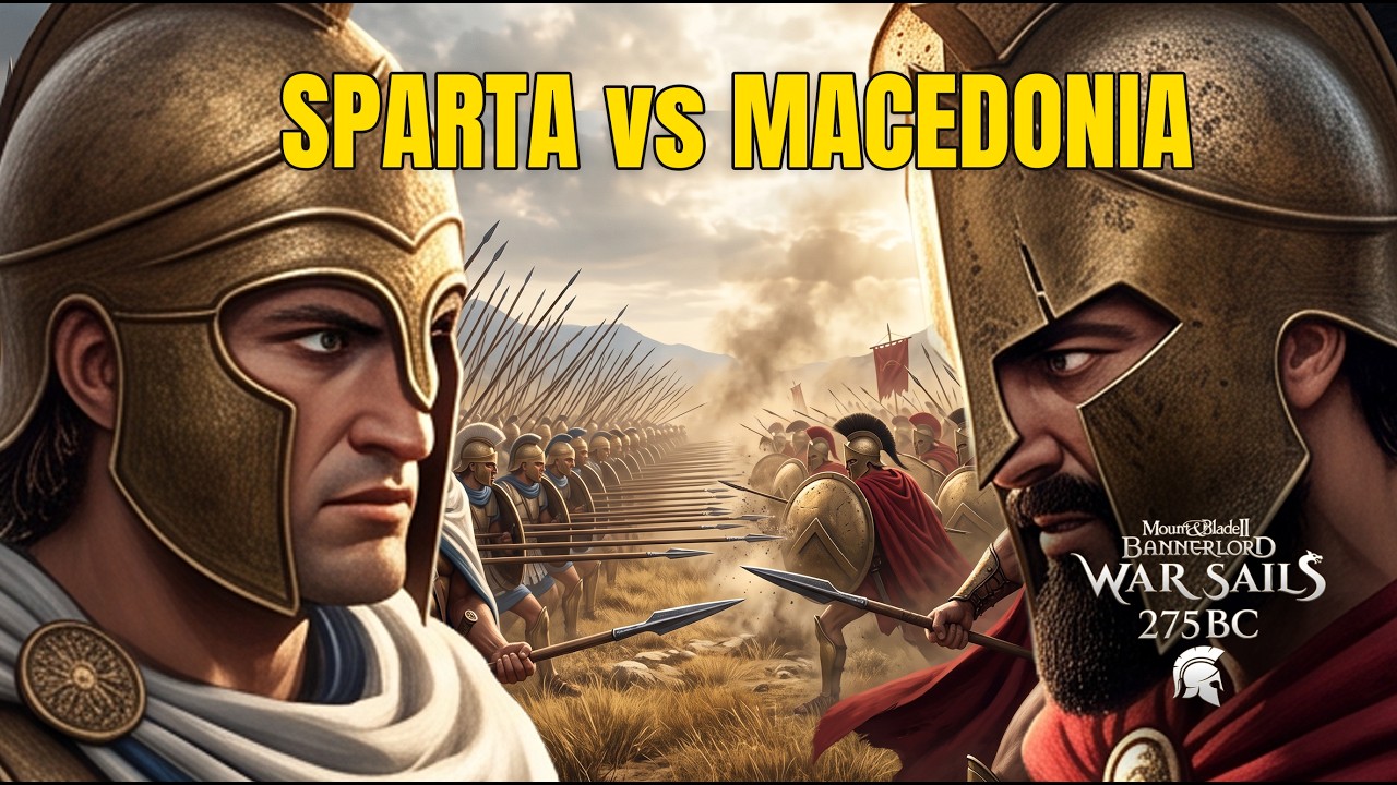 WOJNA Z MACEDONIĄ! ⚔️ Leonidas rusza do walki (16) Mount and Blade 2 Bannerlord 275 BC